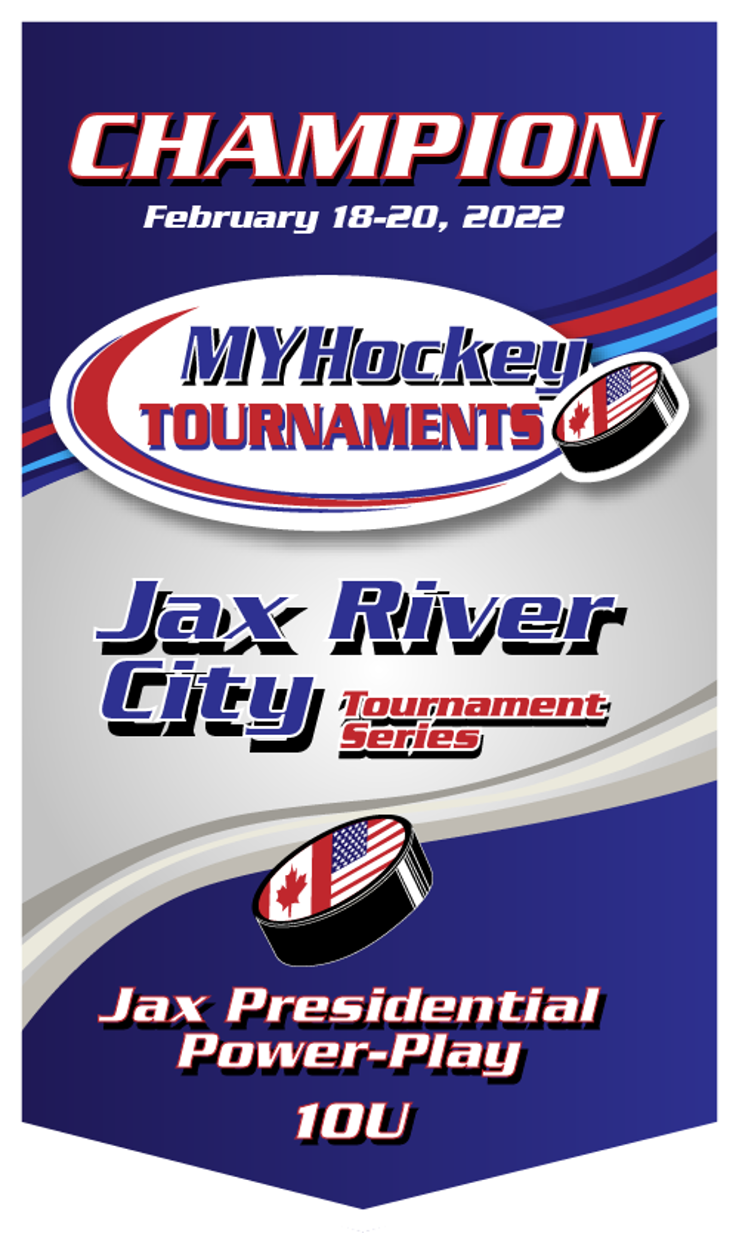Jr Icemen Website Banners Jax River City 10U Champions